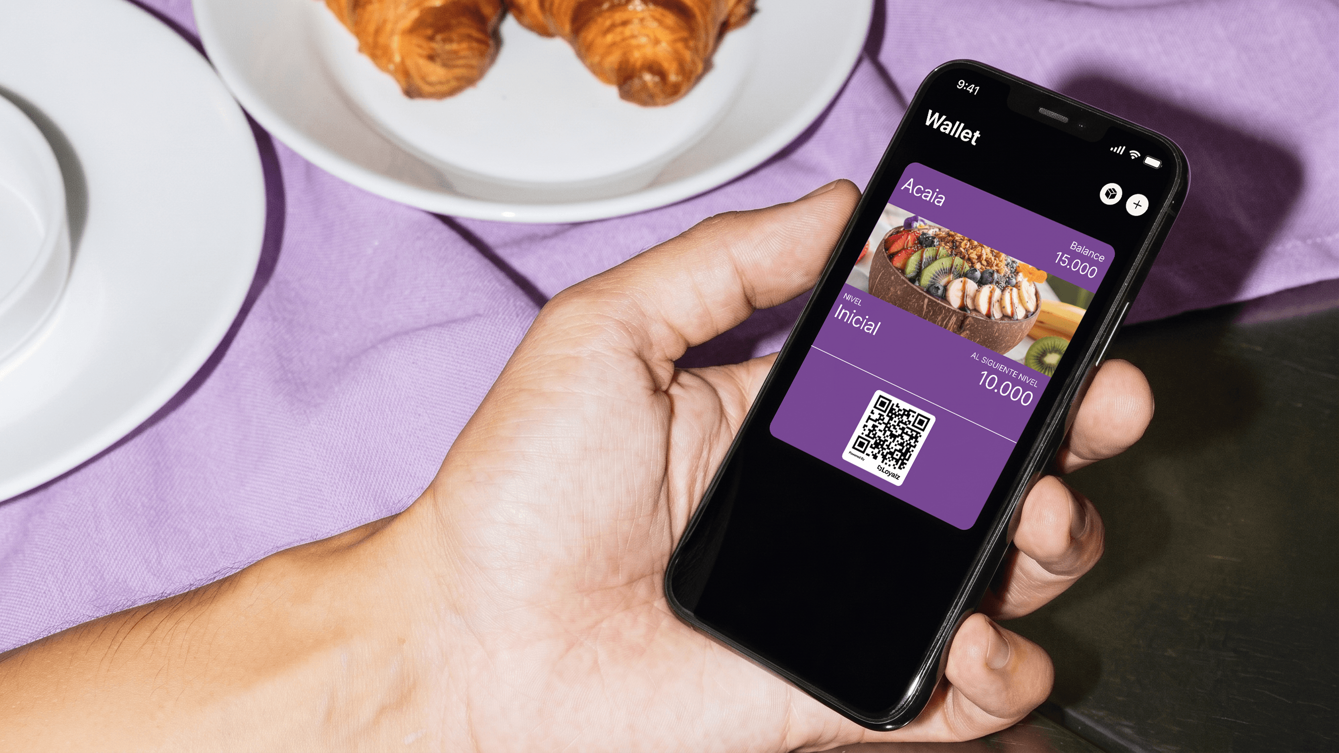 Escanea un QR.